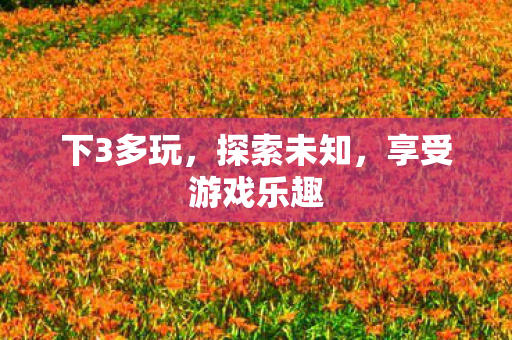 享受游戏乐趣图片