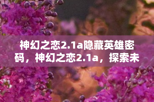 探索未知世界的浪漫之旅图片