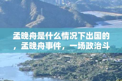 孟晚舟是什么情况下出国的图片