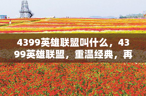 4399英雄联盟叫什么图片