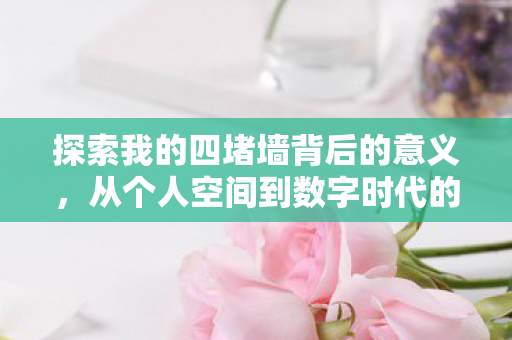 从个人空间到数字时代的自我表达图片