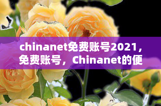 chinanet免费账号2021图片