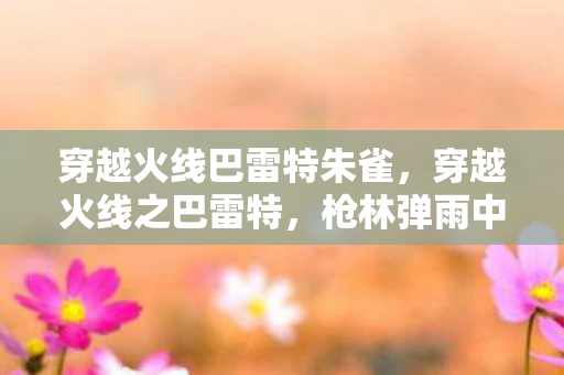 穿越火线巴雷特朱雀图片