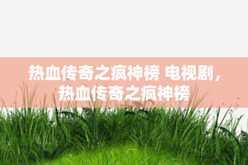 热血传奇之疯神榜 电视剧图片