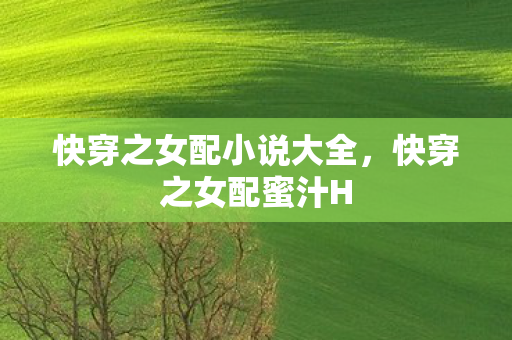 快穿之女配小说大全图片