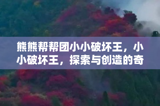 熊熊帮帮团小小破坏王图片