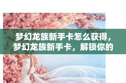 梦幻龙族新手卡怎么获得图片