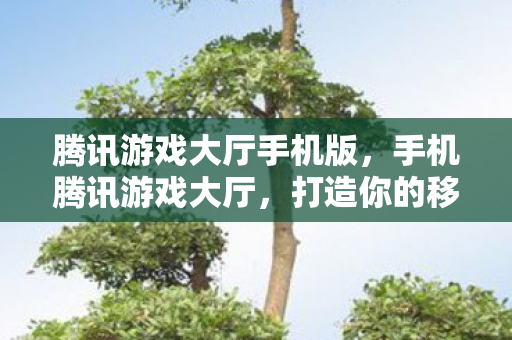 打造你的移动娱乐新领地图片