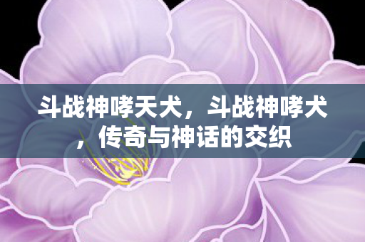 传奇与神话的交织图片