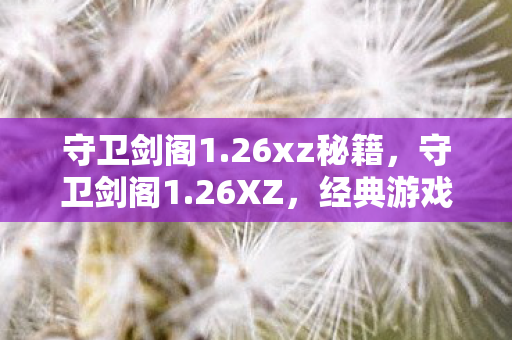 经典游戏的传承与革新图片
