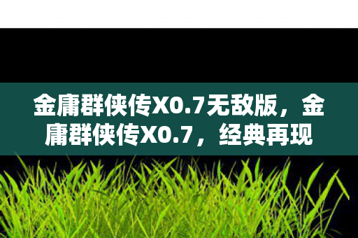 武侠迷的情怀之旅图片