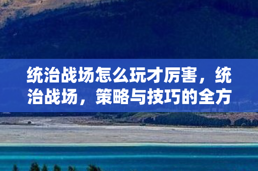 策略与技巧的全方位指南图片