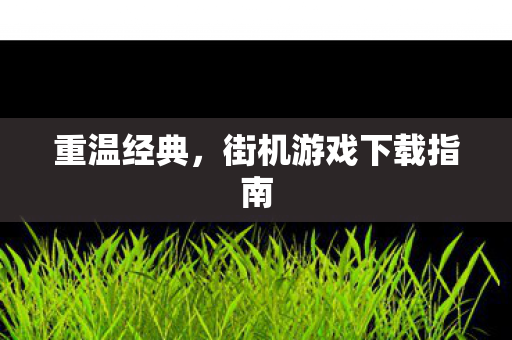 重温经典，街机游戏下载指南
