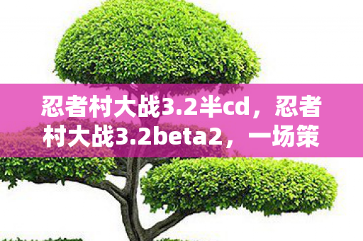 一场策略与技巧的盛宴图片