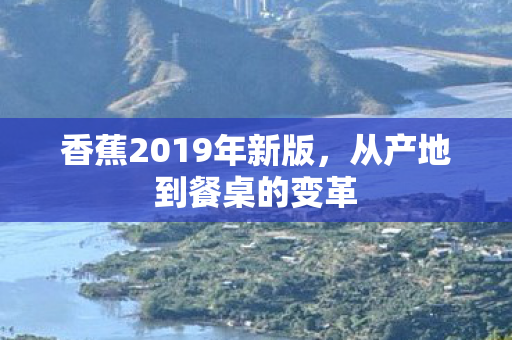 香蕉2019年新版图片