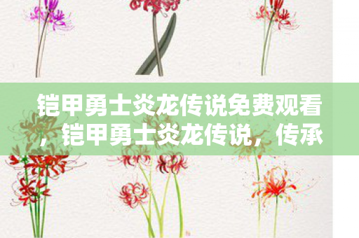 铠甲勇士炎龙传说免费观看图片