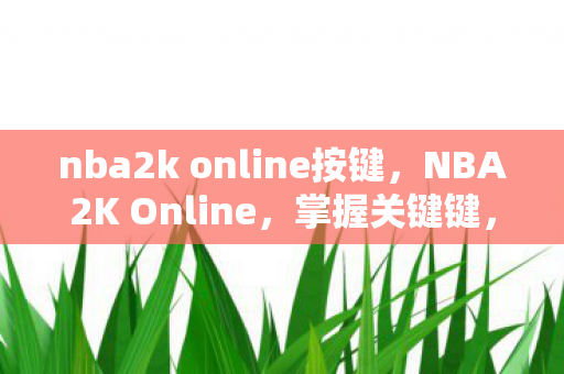 nba2k online按键图片