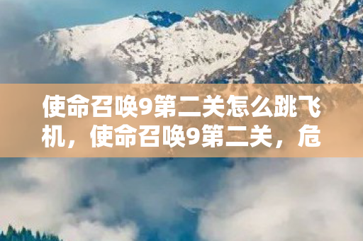 使命召唤9第二关怎么跳飞机图片