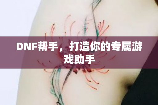 打造你的专属游戏助手图片