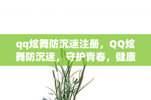 qq炫舞防沉迷注册图片