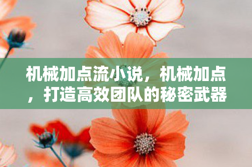 打造高效团队的秘密武器图片