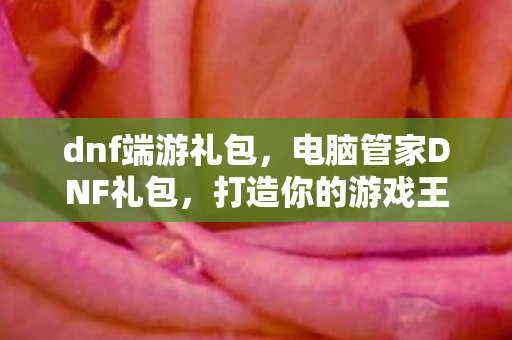 电脑管家DNF礼包图片