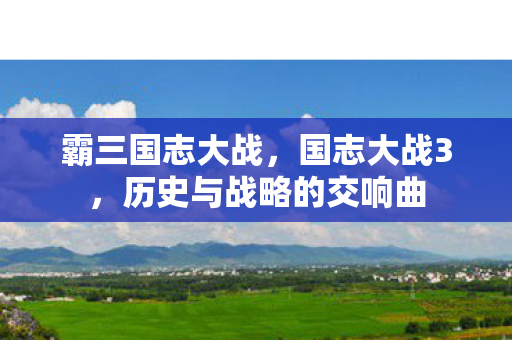 历史与战略的交响曲图片