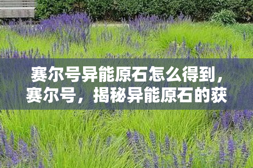 赛尔号异能原石怎么得到图片