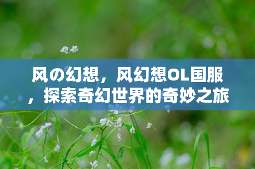 探索奇幻世界的奇妙之旅图片