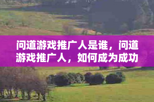 如何成为成功的游戏推广者图片