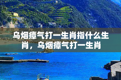 乌烟瘴气打一生肖指什么生肖图片