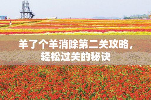 羊了个羊消除第二关攻略图片