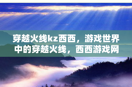 西西游戏网带来的独特体验图片