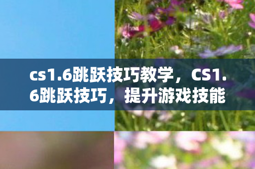 cs1.6跳跃技巧教学，CS1.6跳跃技巧，提升游戏技能的高级指南