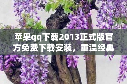 苹果qq下载2013正式版官方免费下载安装图片