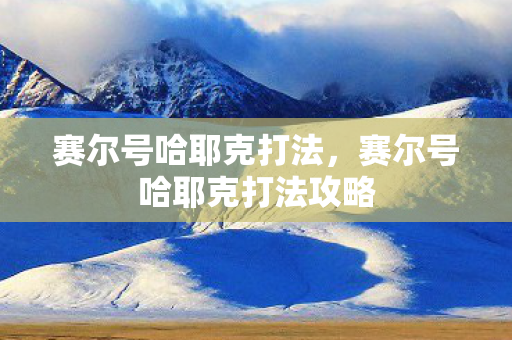 赛尔号哈耶克打法攻略图片