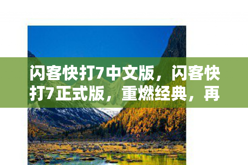闪客快打7中文版图片
