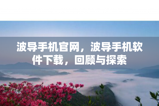 波导手机软件下载图片