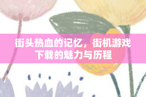 街头热血的记忆，街机游戏下载的魅力与历程