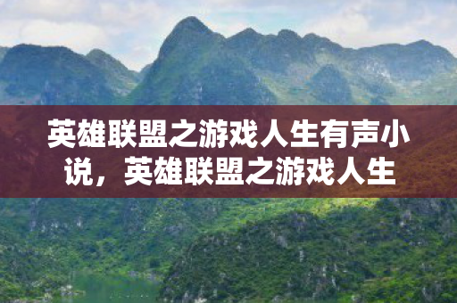 英雄联盟之游戏人生有声小说图片