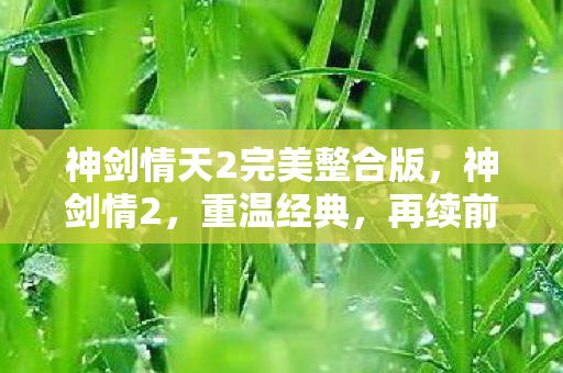 神剑情天2完美整合版图片