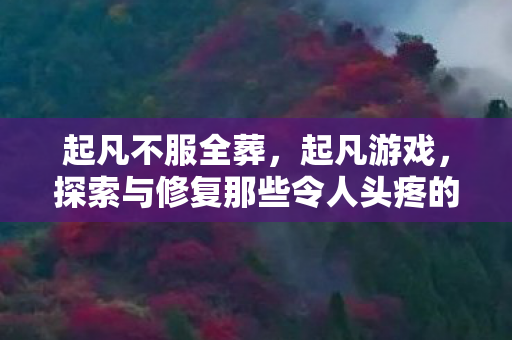 探索与修复那些令人头疼的BUG图片