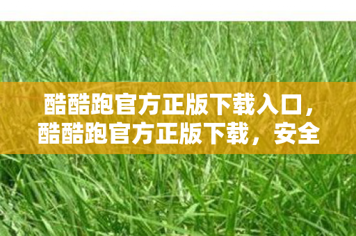 酷酷跑官方正版下载入口图片