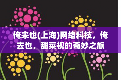 甜菜视的奇妙之旅图片