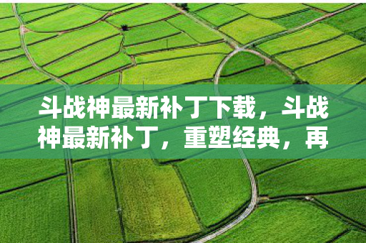 斗战神最新补丁下载，斗战神最新补丁，重塑经典，再续传奇