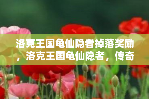 洛克王国龟仙隐者掉落奖励图片