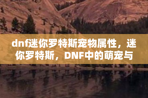 dnf迷你罗特斯宠物属性图片