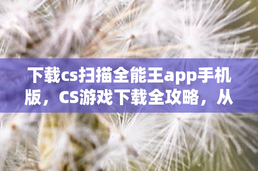 下载cs扫描全能王app手机版，CS游戏下载全攻略，从入门到精通