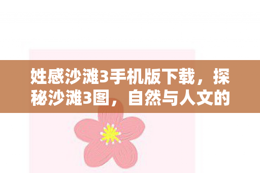 姓感沙滩3手机版下载图片