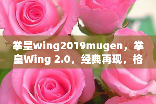 拳皇wing2019mugen图片